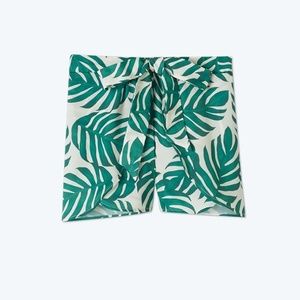 NWT Summersalt Silky Wrap Shorts - Paradise Palms print size Medium